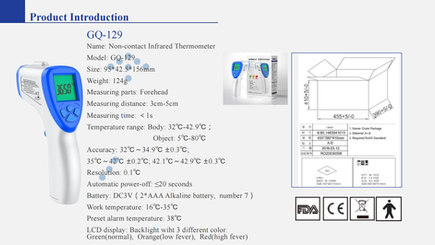 Infrared Non-Contact Thermometer