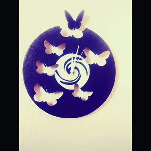 Miniatura: orologio farfalle