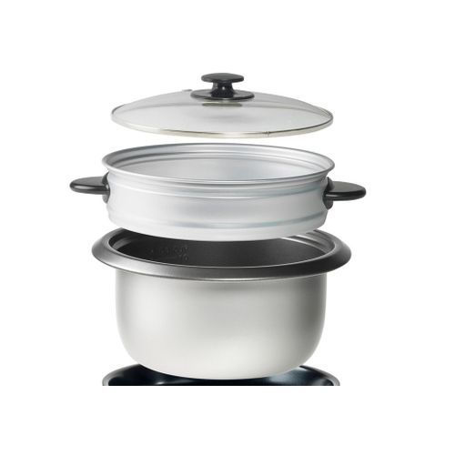 Thumbnail: Italian Home 5 litre Rice Cooker With Steamer - White