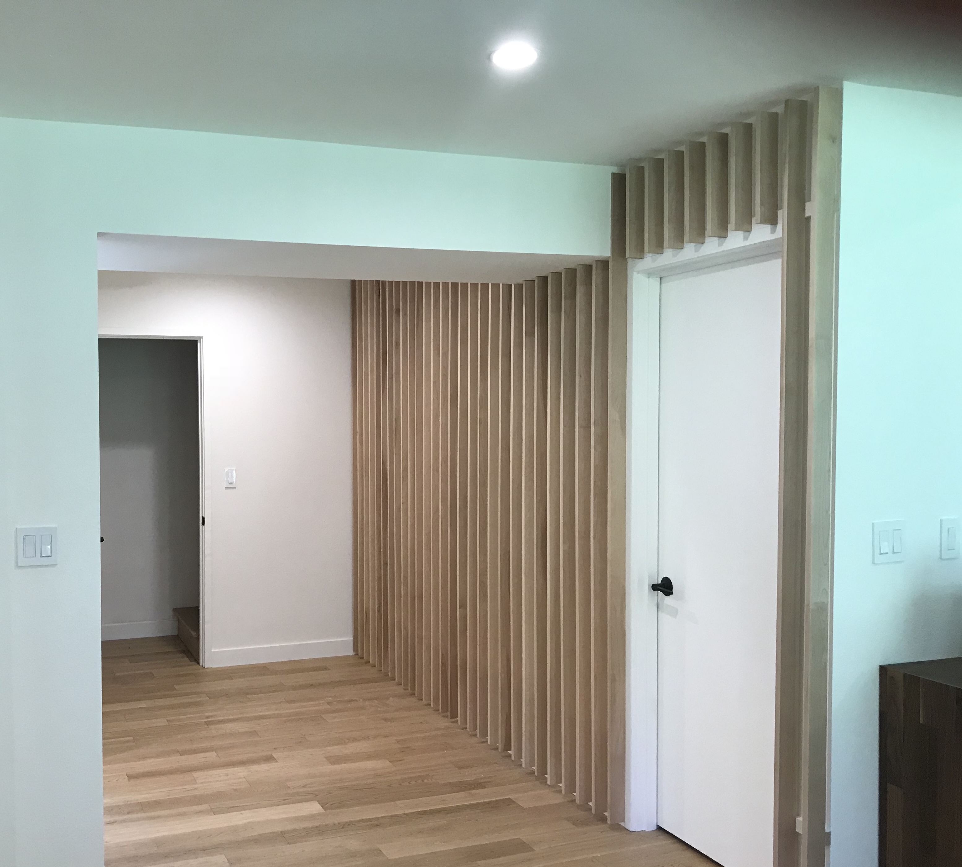 Birch Accent Wall