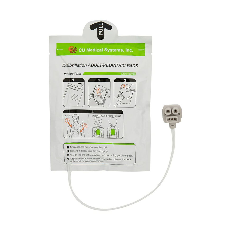 Miniatura: Elektrody uniwersalne do defibrylatorów CU Medical iPAD SP1 i iPAD SP1 AUTO