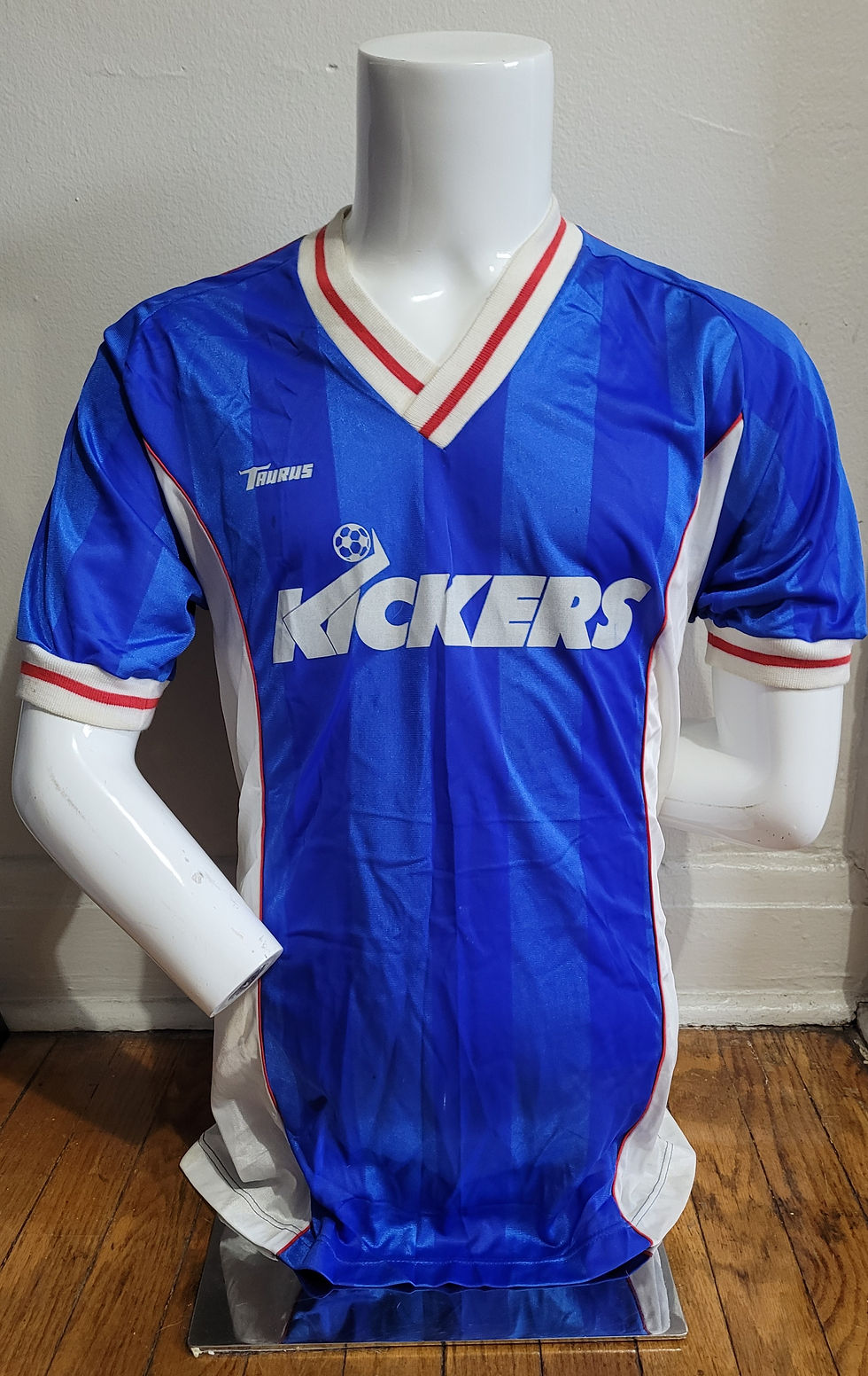1987 Calgary Kickers Jersey Gameworn by Chris Daniel