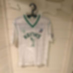1991 Nova Scotia Clippers Away gameworn by #6 Rob Cleugh (c/o Rob Cleugh)