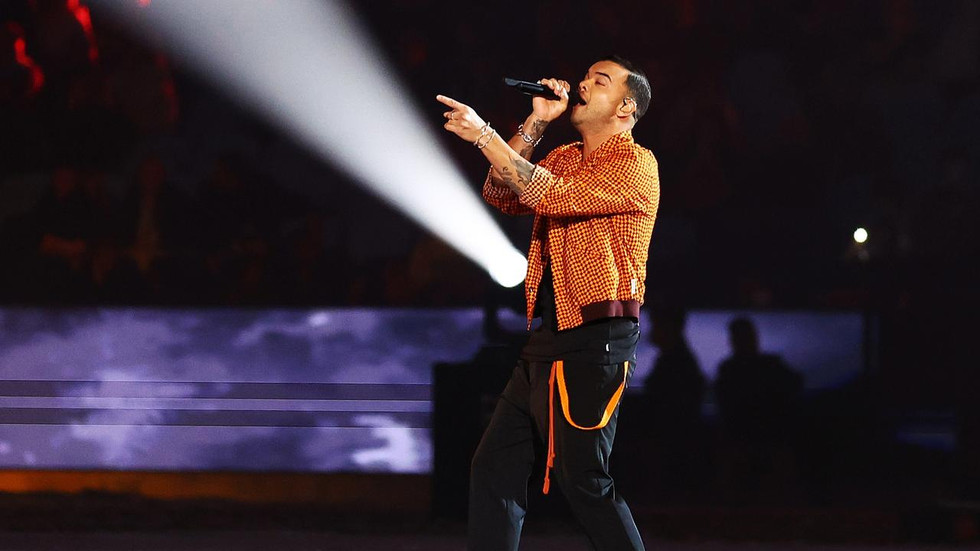 Allianz Stadium Opening Ceremony Guy Sebastian singing