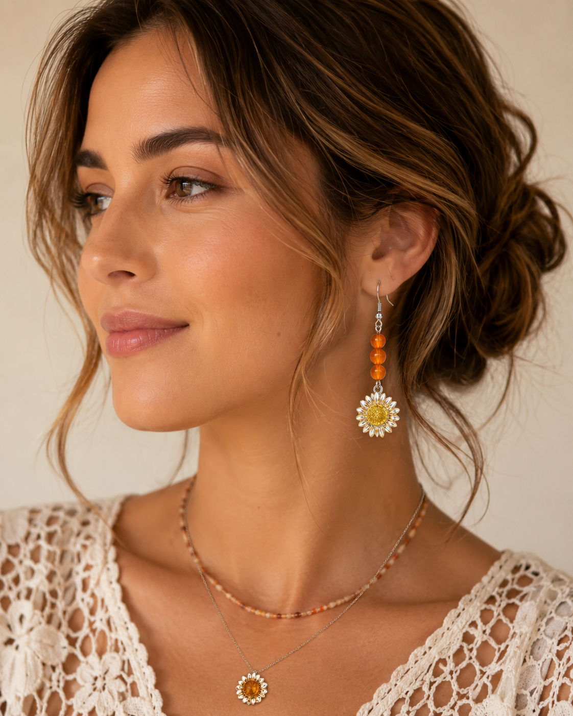 Carnelian Sunflowers