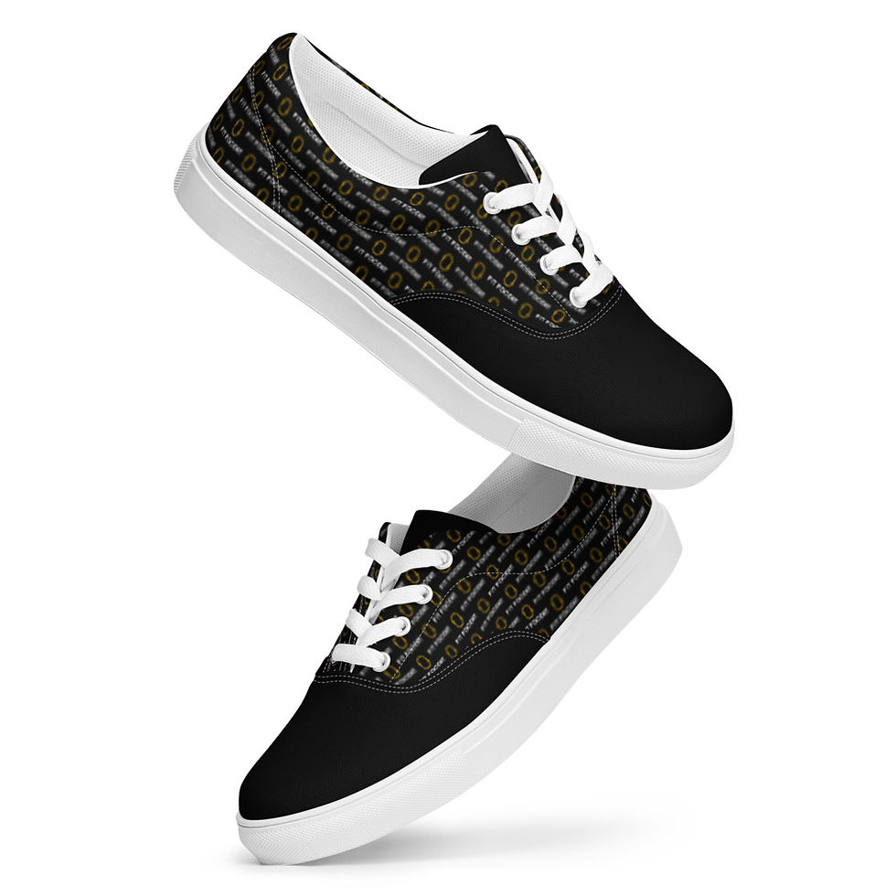 Thumbnail: LLTFF "Forever" Exclusive Men’s lace up canvas shoes