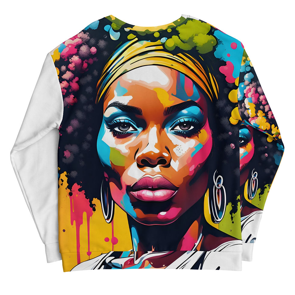 Miniatura: Soul Rain collection by M Gobert Unisex Sweatshirt