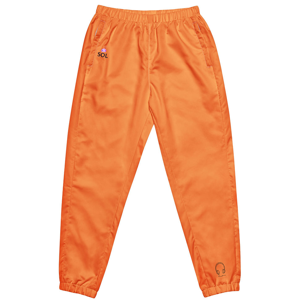 Thumbnail: SOL "Orange Sickle" Unisex track pants