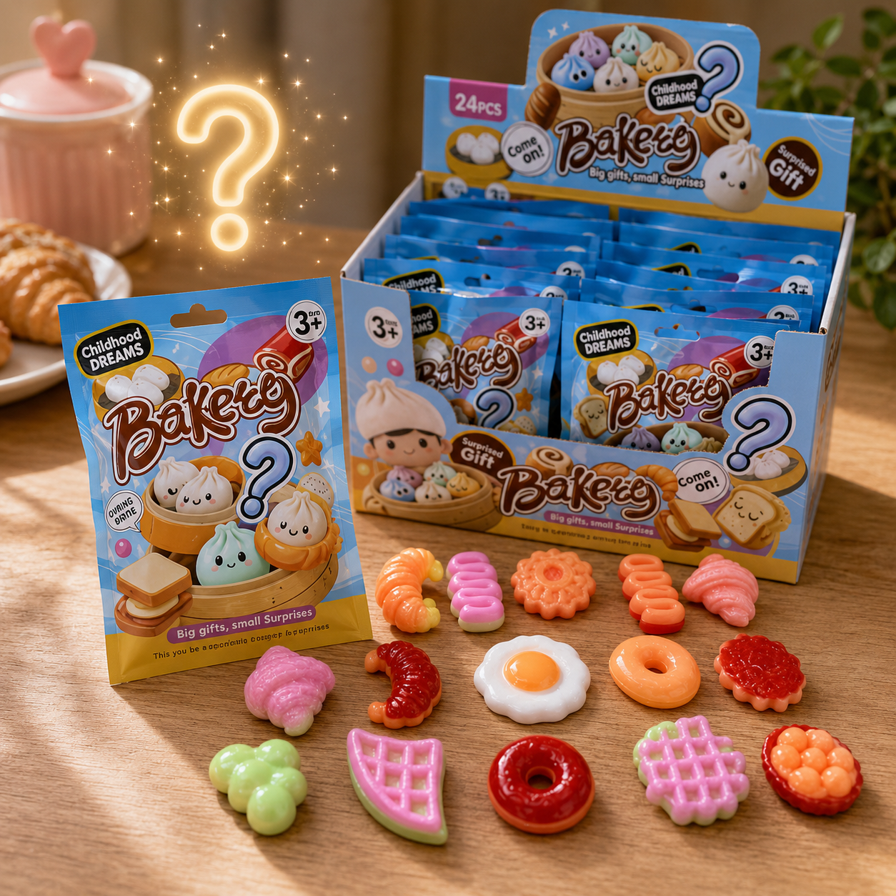 Mystery Squishy Bag Pastries โ 4 Verrassings Squishies