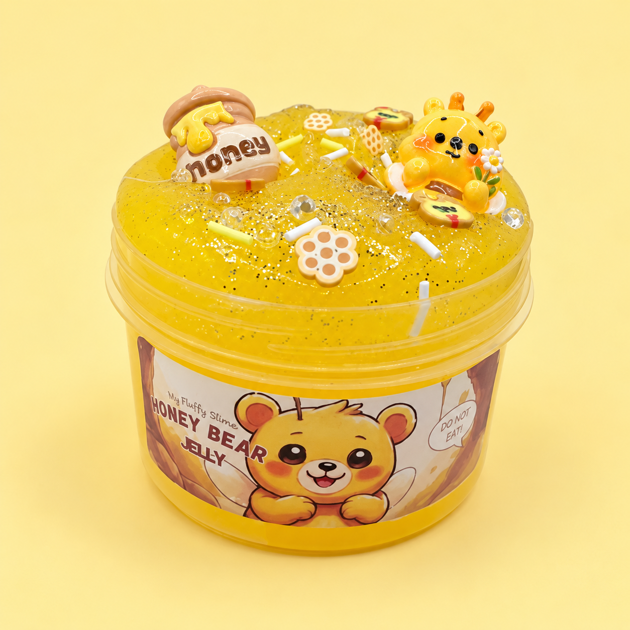 Honey Bear Jelly Slime – Honing Geur | Fluffy Slimes