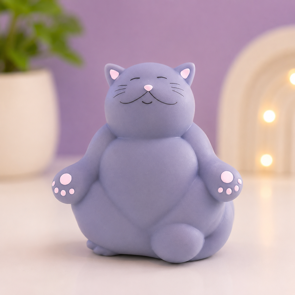 Miniature : Kalma Kitty squishy – Le jouet anti-stress idéal pour des pattes calmes !