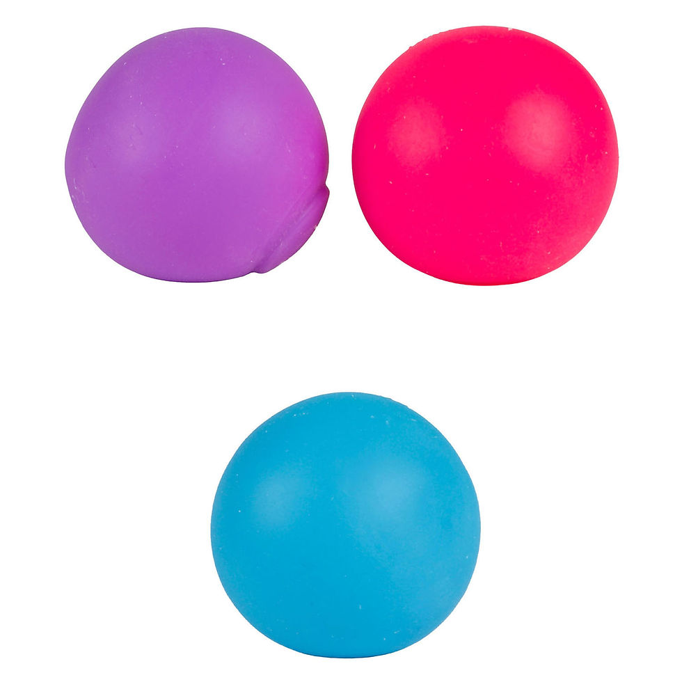 Thumbnail: Squishdough Neon Trio – 3 Colorful Squeeze Balls