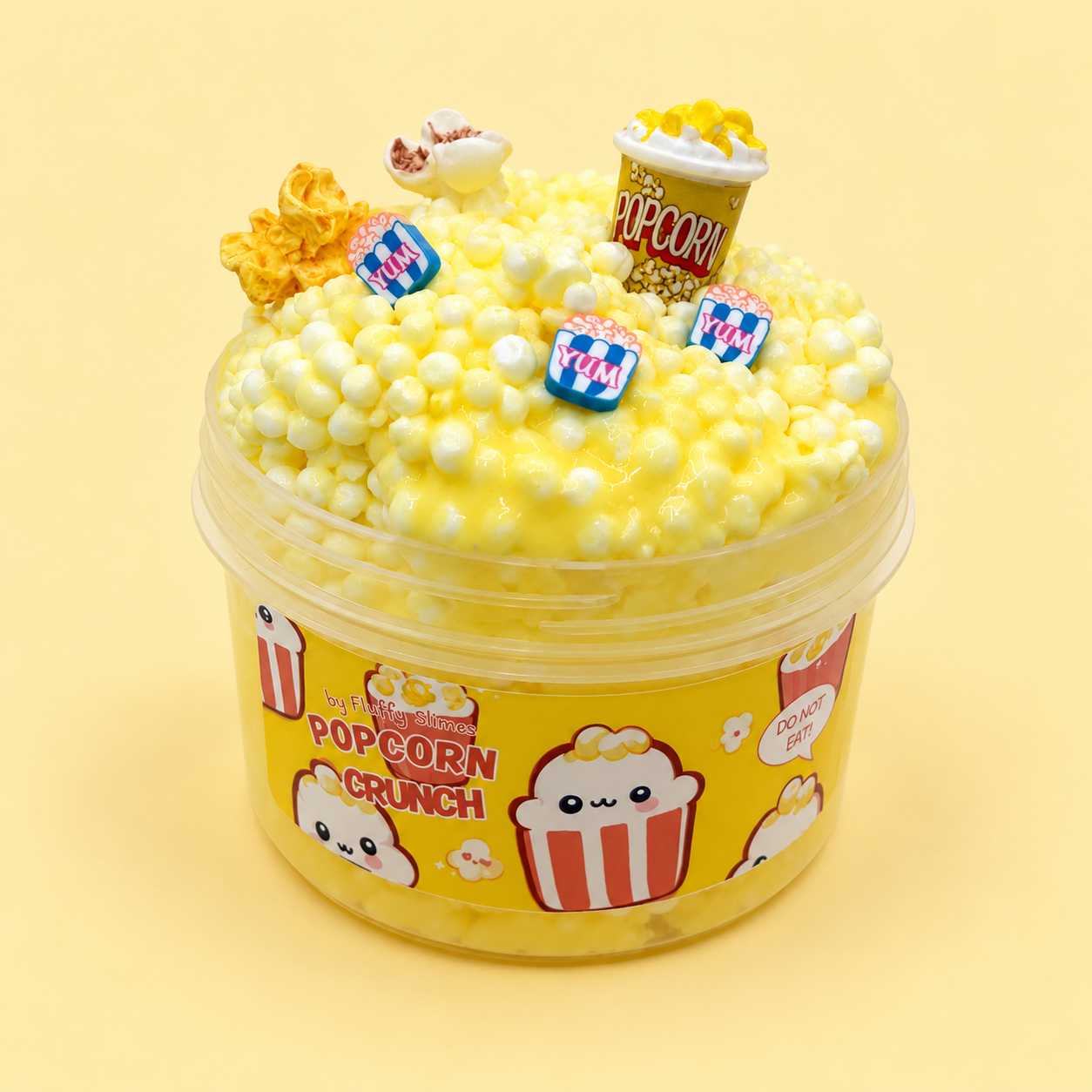 Popcorn Crunch Floam Slime – Popcorn Geur | Fluffy Slimes
