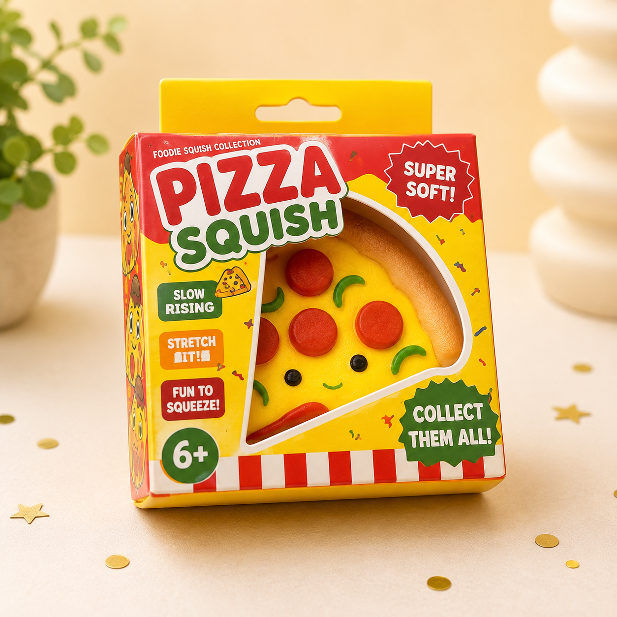 Squishy Pizza 9 cm â Slow Rising Pizza Squishy