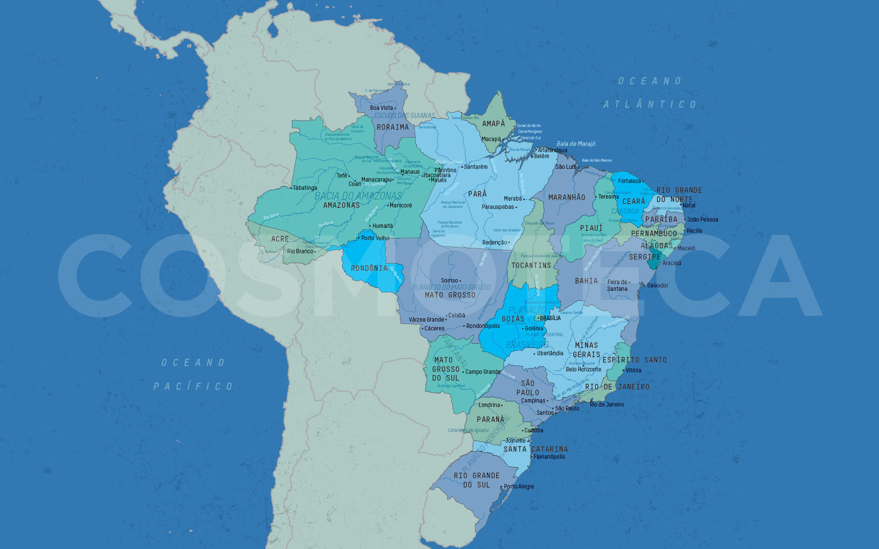 Mapa Brasil