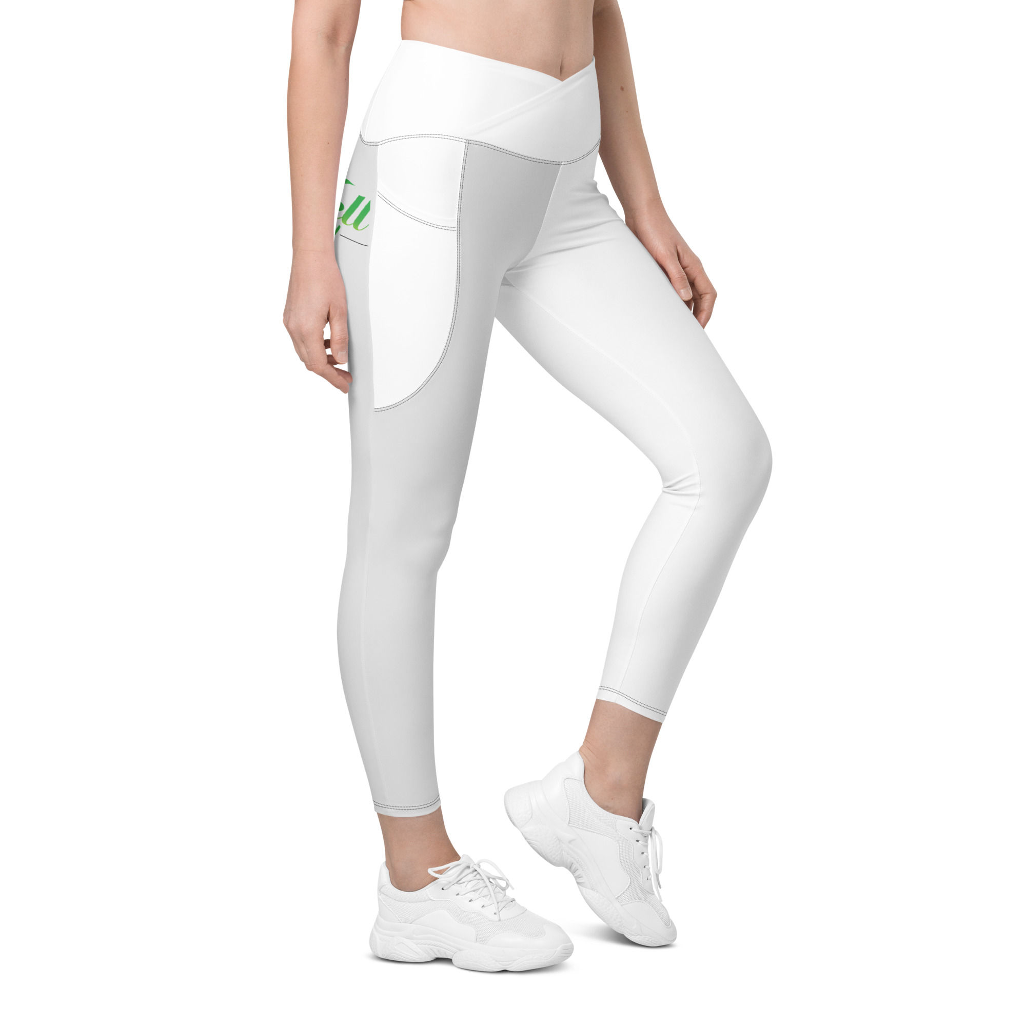 Crossover Leggings w/ Pockets