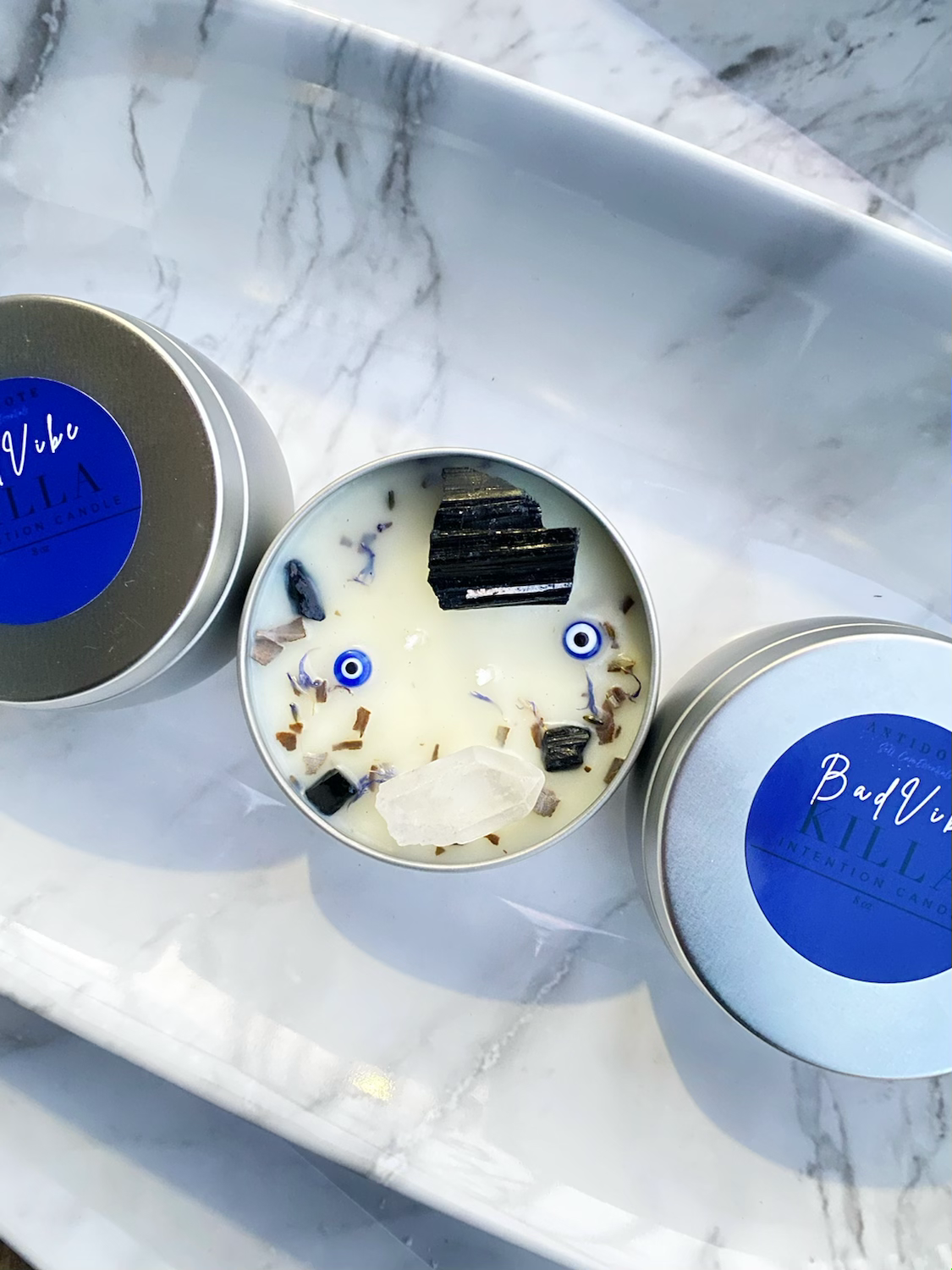 BAD VIBE Killa LUXE intention Candle 