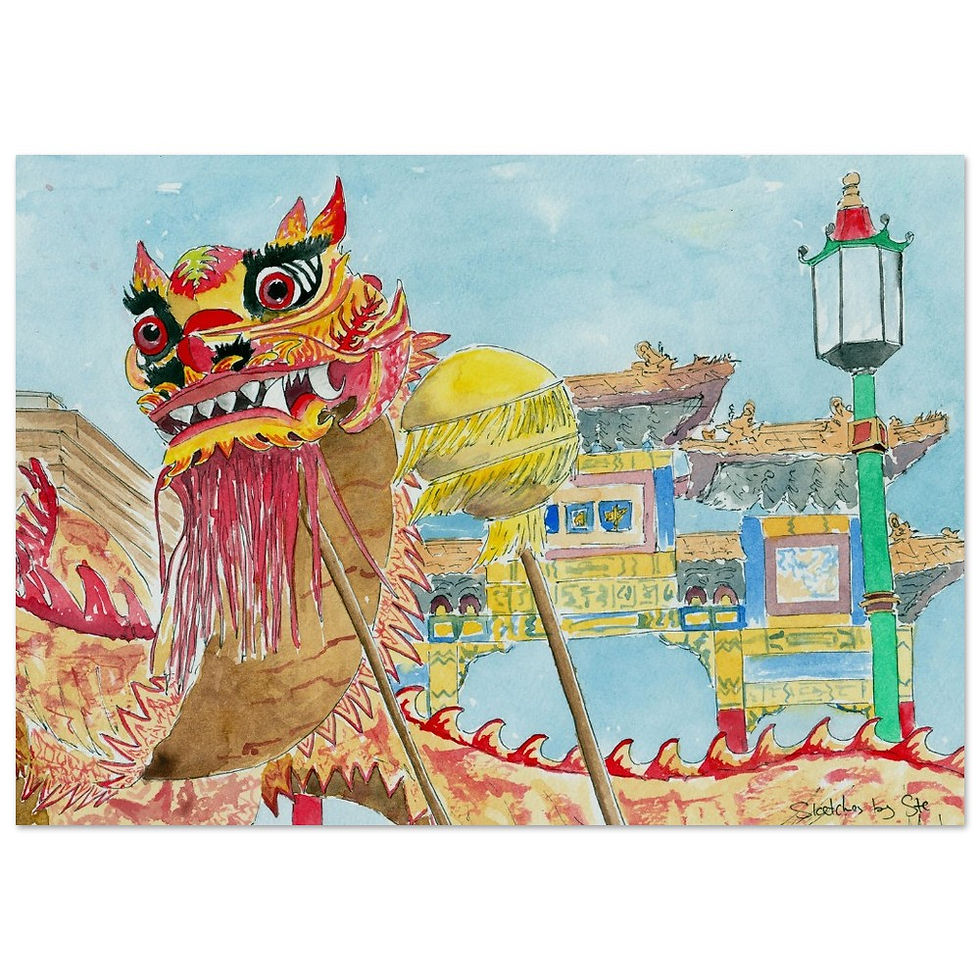 Thumbnail: Ceremonial Dragon, Chinese New Year 2024, Liverpool