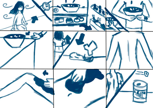 LEINZ - LA SALSA DE TOMATE MÁS NATURAL | Cartel publicitario y storyboard