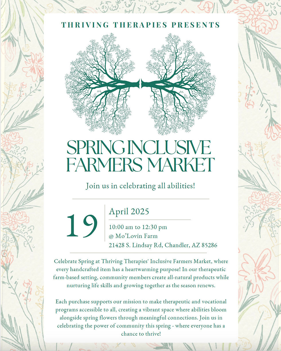 Spring Inclusive Farmers Market