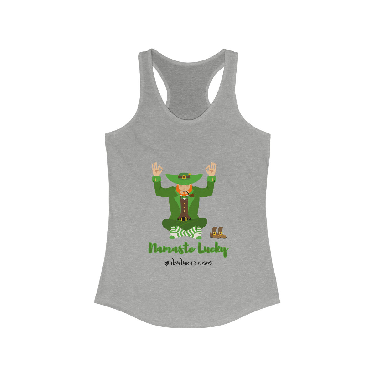 Namaste Lucky Women's Racerback Tank