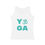 Thumbnail: Yoga with OM sign Women's Flowy Scoop Muscle Tank