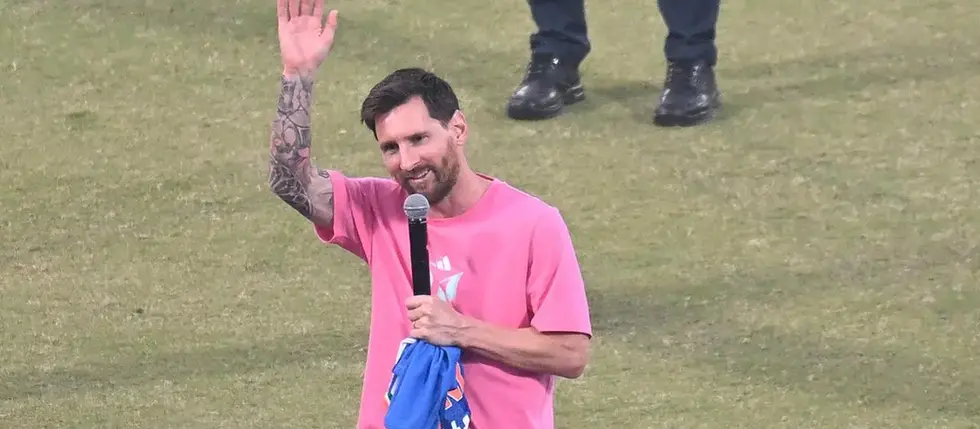 Lionel Messi visits India