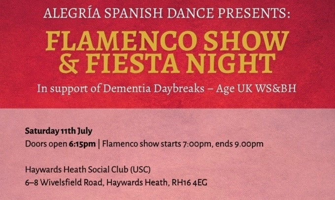Flamenco Show and Fiesta Night poster