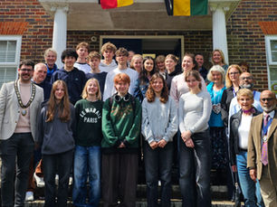 Visitors from Traunstein at Haywards Heath Town Hall