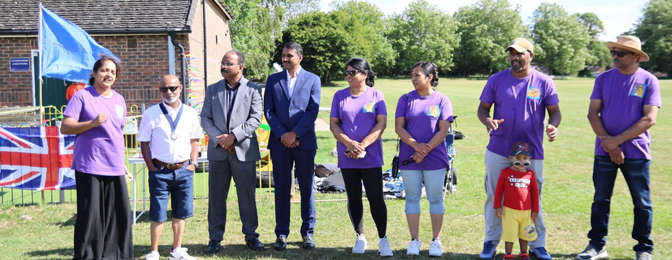 Cllr Abdul Bashar, Deputy Mayor of Haywards Heath, at MISMA's Sports Day 2026