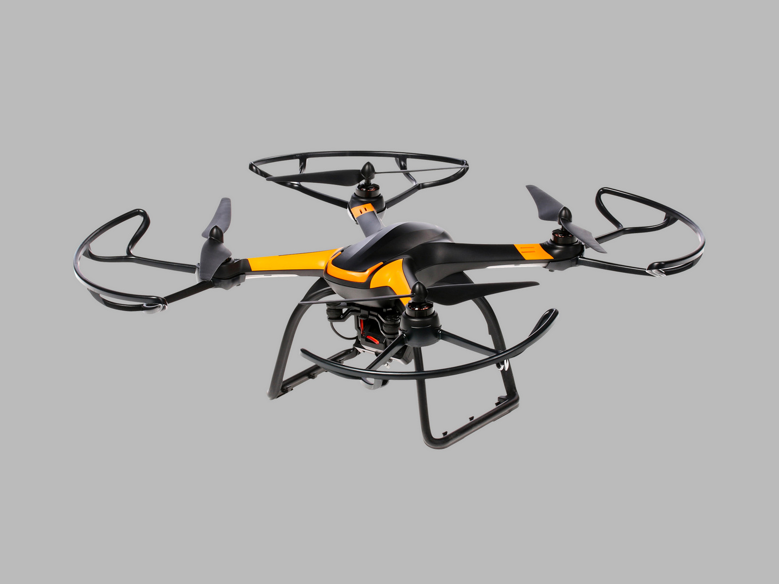 Black And Yellow Drone