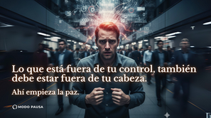 🌿 Lo que no puedes controlar… tampoco tienes que cargarlo