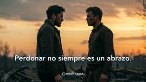 Perdonar no siempre es un abrazo: es salvarte a ti