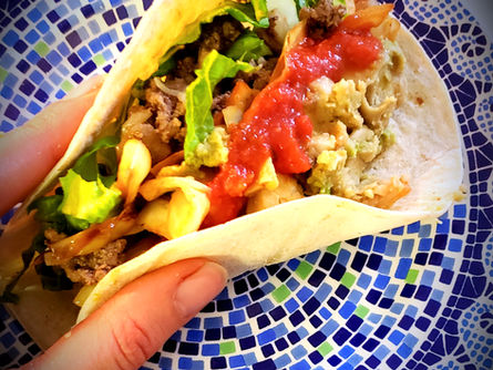 Festive Beef Fajitas 