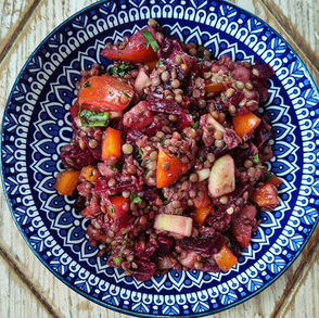 Lentil & Beet Salad