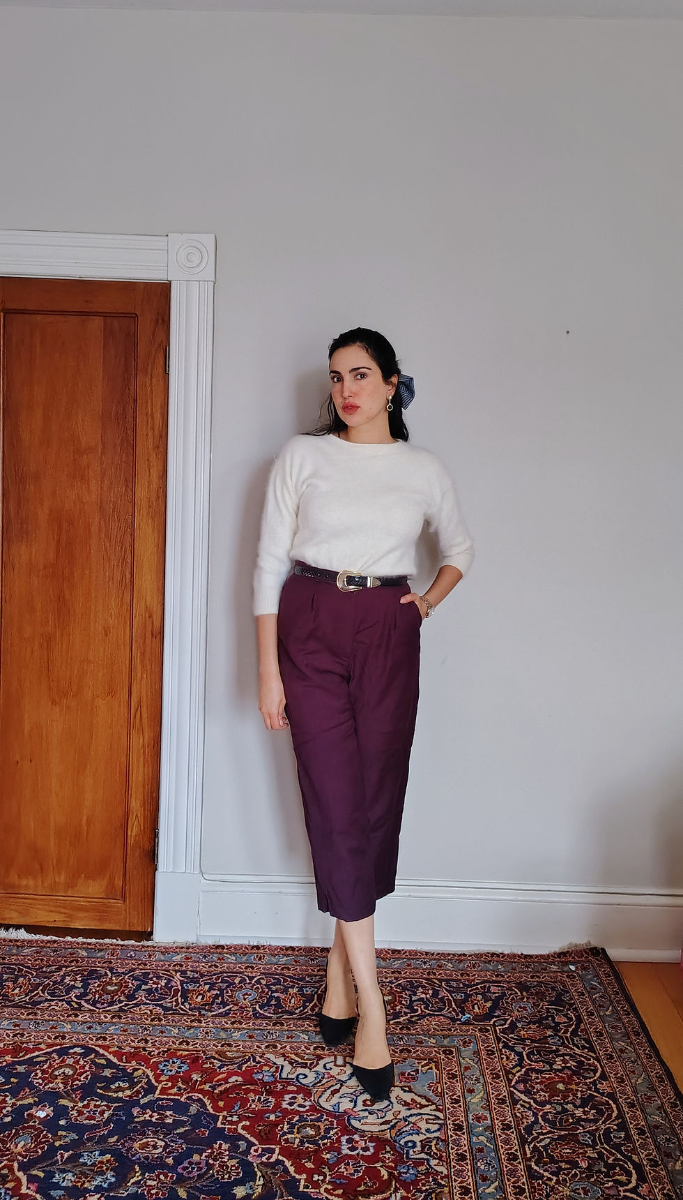 Elegant Sweaters & Trousers