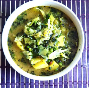 Potato Coconut Curry Soup