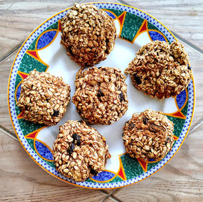 Breakfast Oatmeal Raisin Cookies