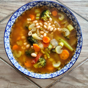 Navy Bean Veggie Soup