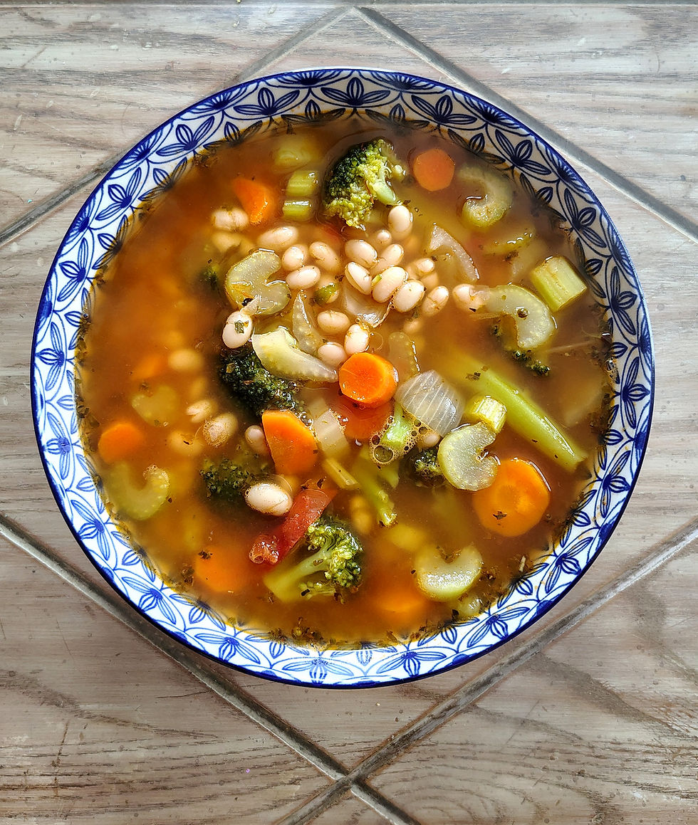 Navy Bean Veggie Soup