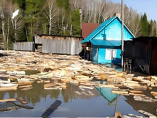 На Росії прорвало дамбу, у зоні підтоплення нині перебувають близько 200 осіб, під загрозою ще 4 селища