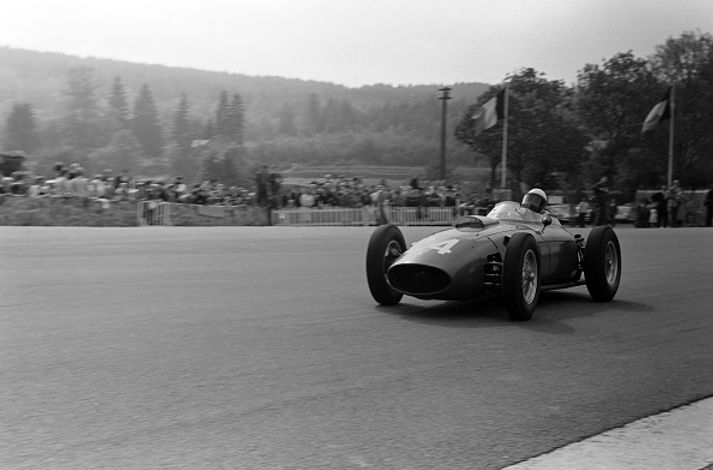 Jo Bonnier in an Owen Racing BRM at the 1960 Belgian Grand Prix