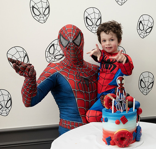 Spidie birthday party