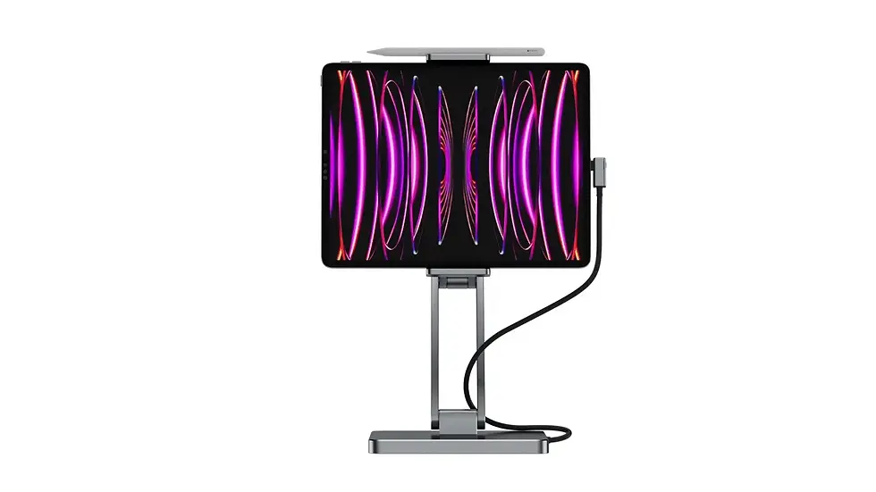 The perfect stand for any tablet and USB-C hub