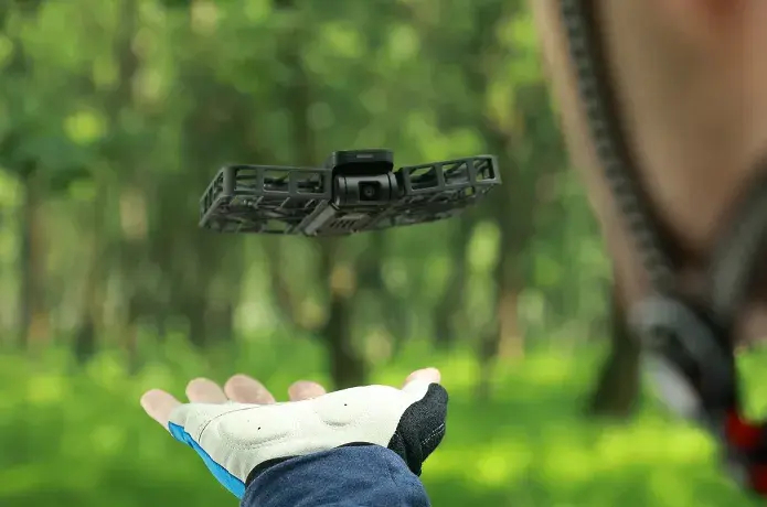 The smallest pocket flying camera