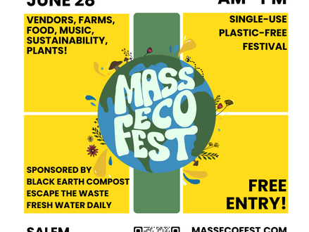 Single-Use Plastic-Free Event in Massachusetts? YES!