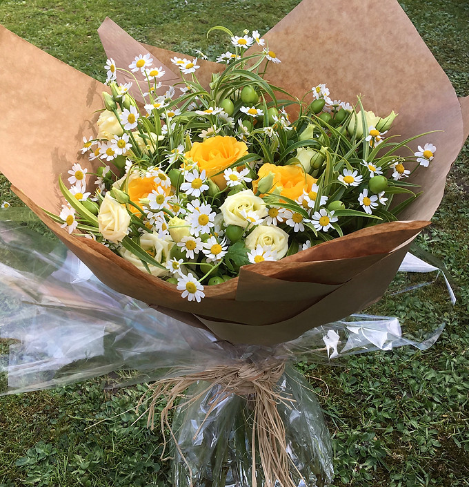 Hand-tied bouquet