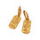 サムネイル： Tarot Card 18k Gold Plated Earrings