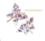 Handmade Amethyst and Quartz Crystal Copper Wire Butterfly Sculpture