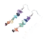 Miniatura: Chakra Crystal Dangle Earrings